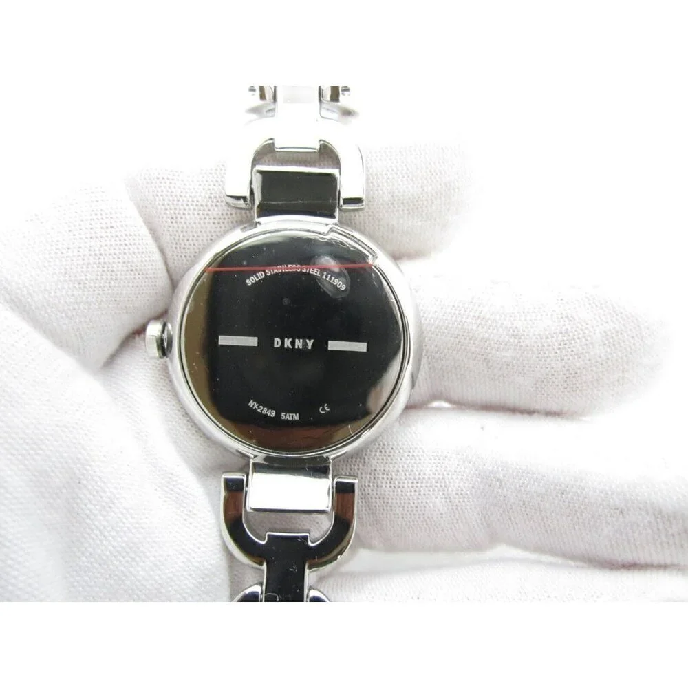 Women DKNY Quartz WR Analog 29mm Dial Round Watch (G701) 